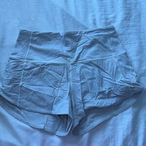 lululemon athletica Sky Blue Athletic Shorts
